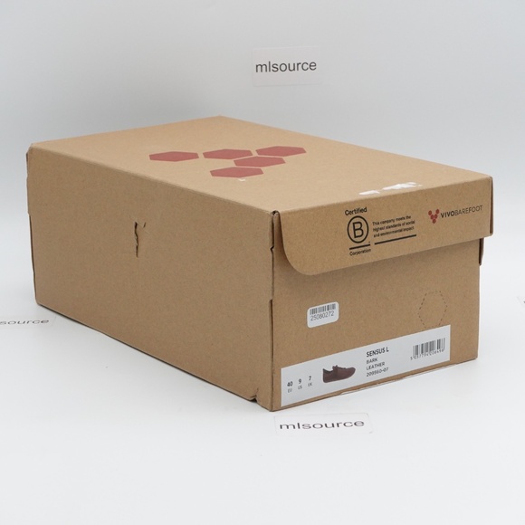 NEW Vivobarefoot Women's Sensus Leather Barefoot Shoes 209560-07 Bark - Picture 10 of 13